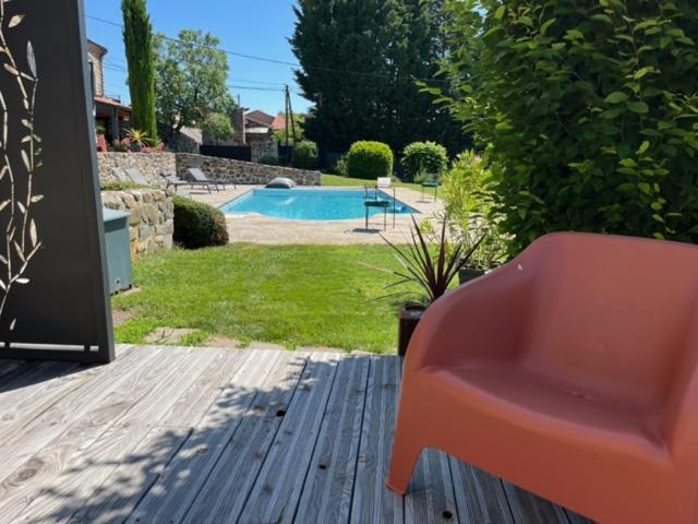 Domaine Des Pierres D Auvergne Flat Esterno foto